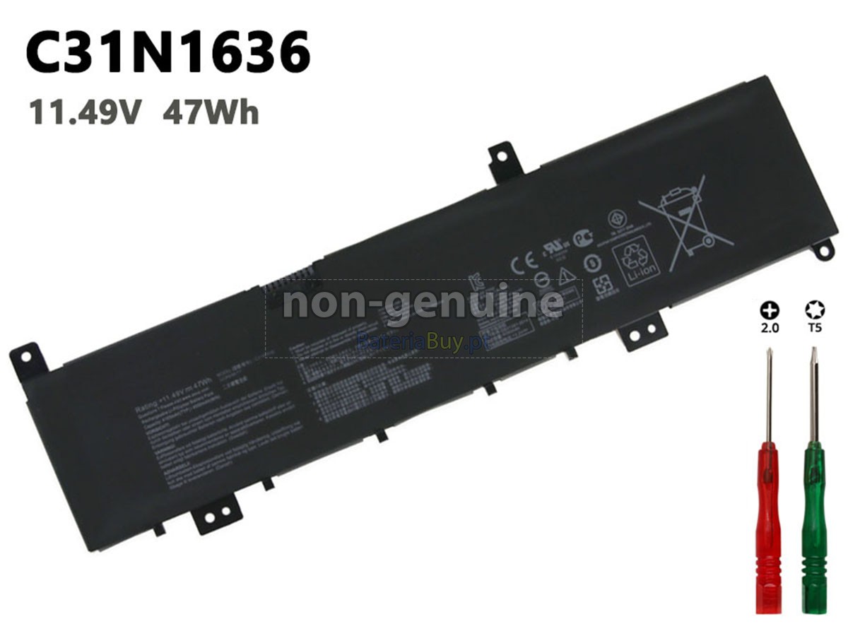 replacement Asus C31N1636 battery