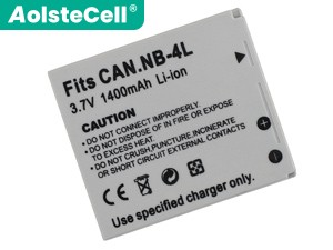 Battery for Canon IXY DIGITAL WIRELESS 60