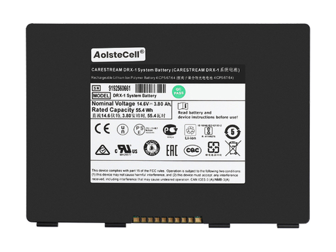 Battery for Carestream DRX-1