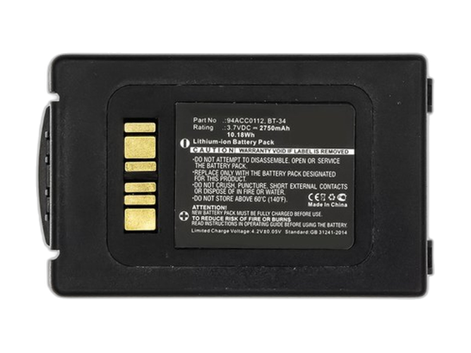 Battery for Datalogic BT-34
