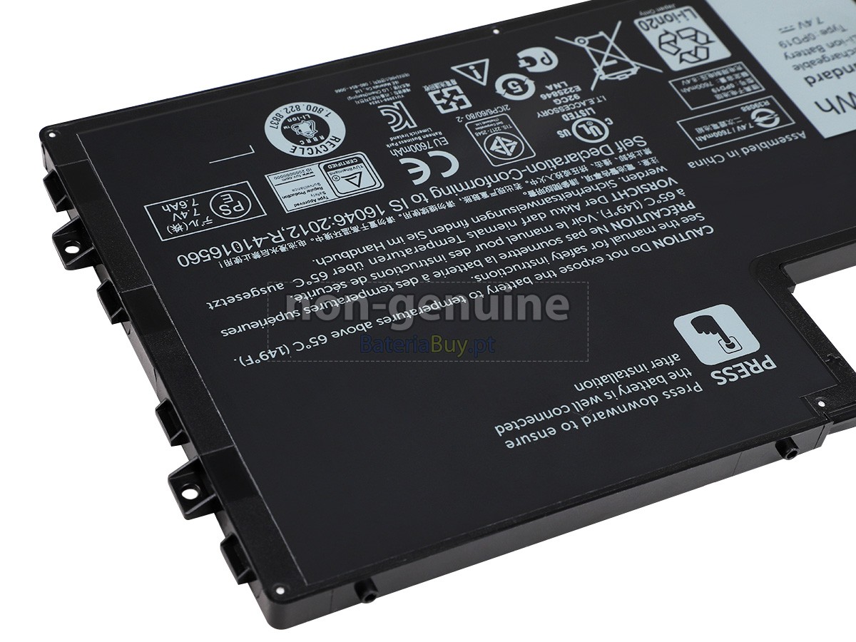 replacement Dell P39F-002 battery