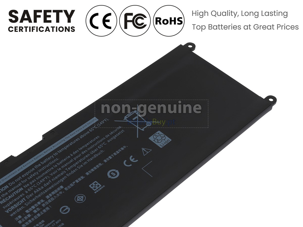 replacement Dell Latitude 15 3580 battery