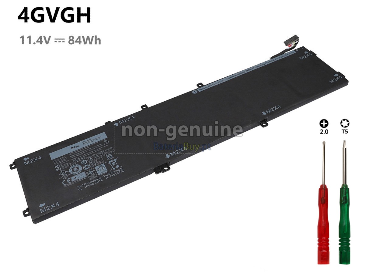 replacement Dell 62MJV battery
