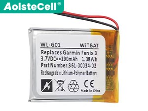 Battery for Garmin 010-01338-77
