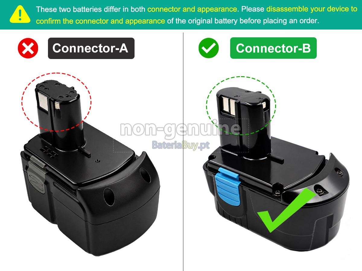 Bateria para Hitachi WR18DLP4I