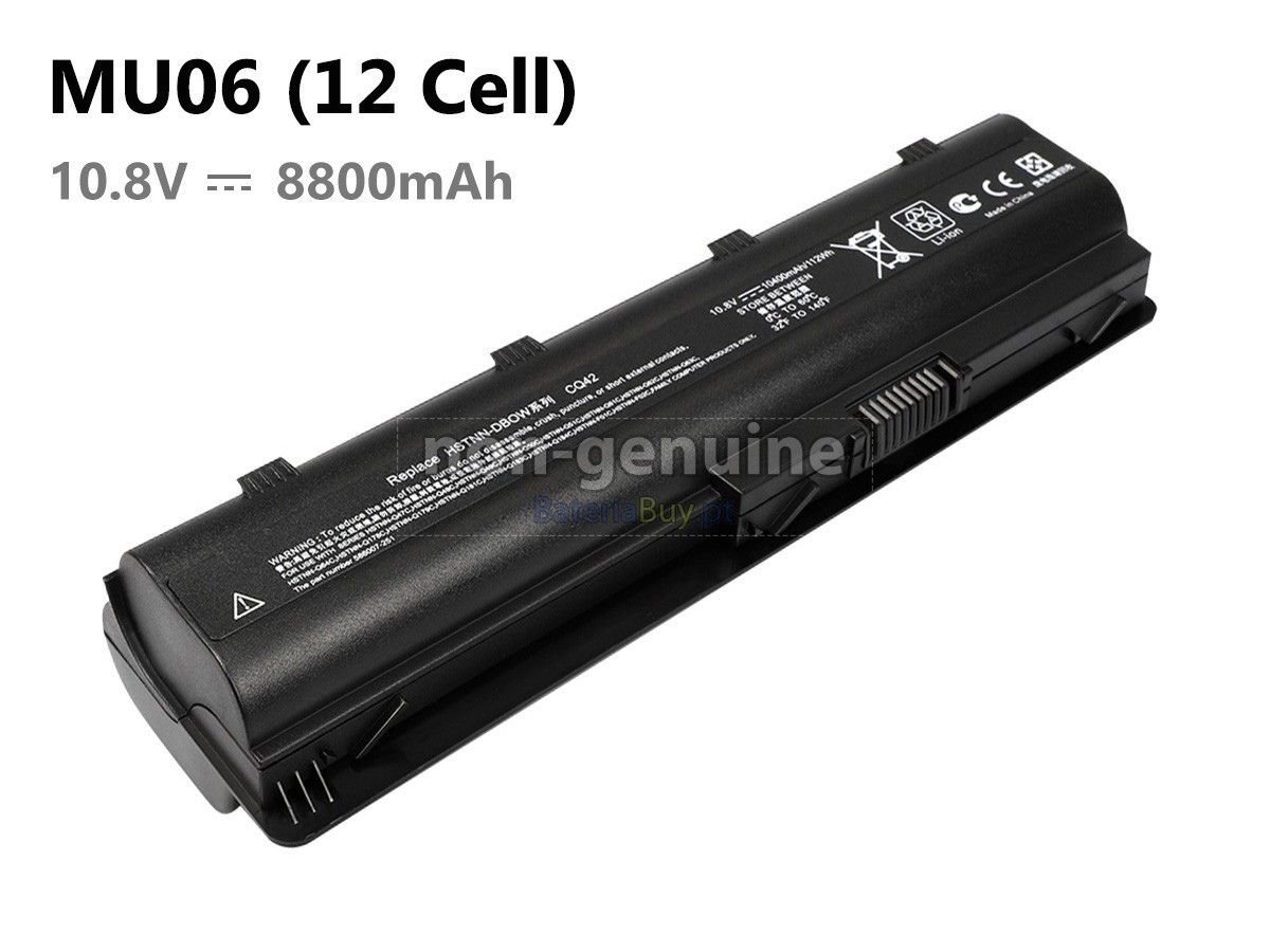 replacement HP MU06 battery