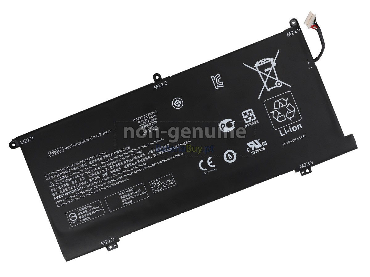 replacement HP Chromebook 15-DE0055CL battery