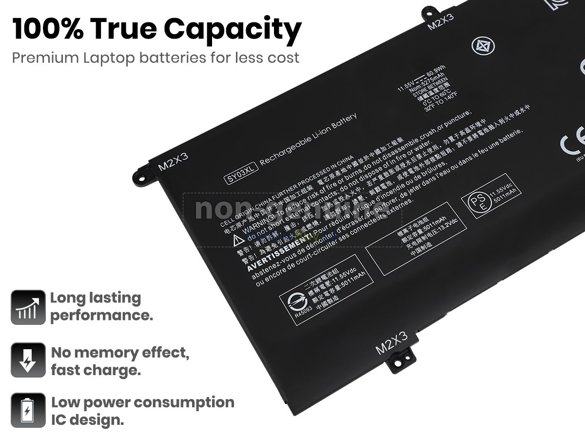 replacement HP Chromebook 15-DE0502NA battery