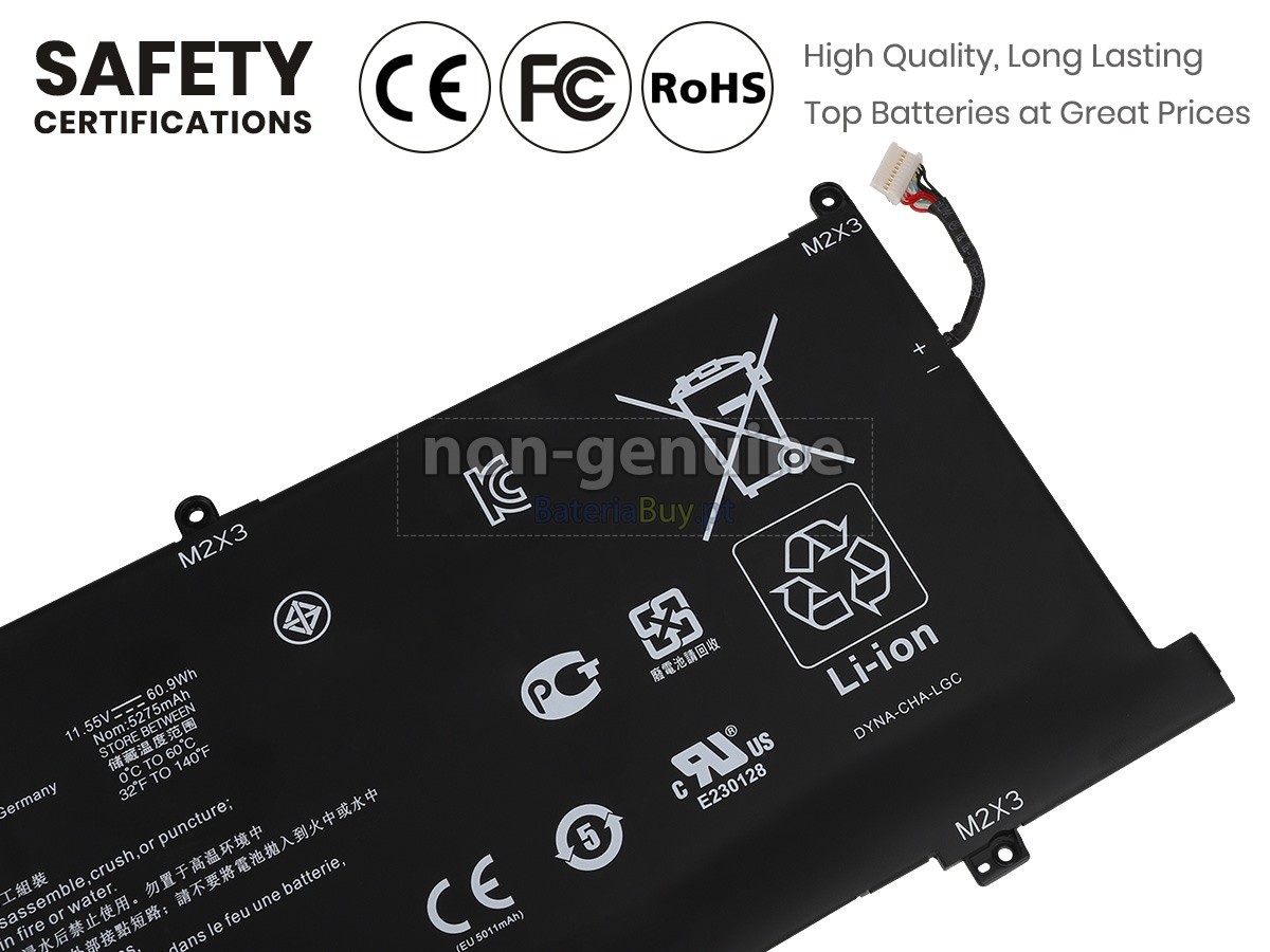 replacement HP Chromebook 15-DE0000NG battery