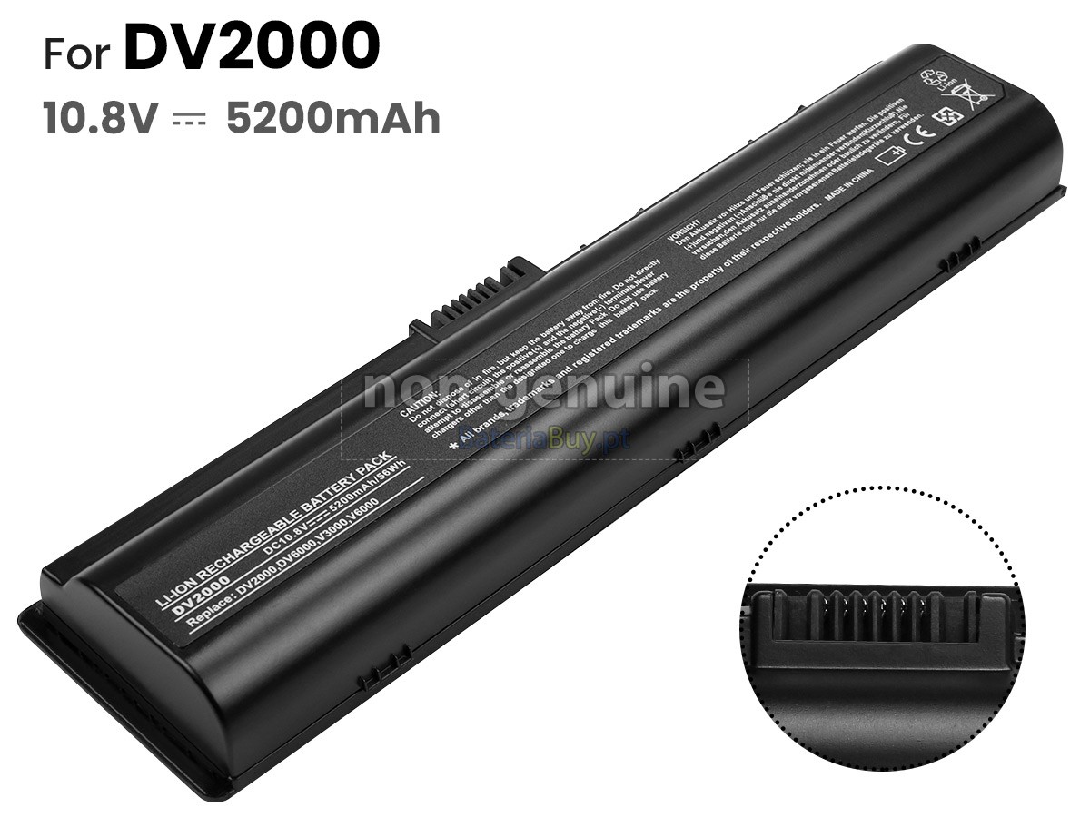 replacement Compaq Presario V3015NR battery