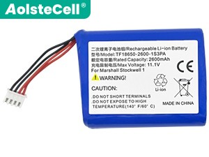 Battery for Marshall TF18650-2600-1S3PA