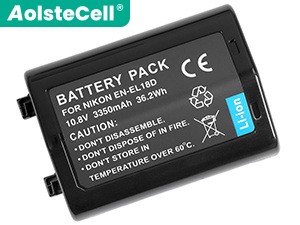 Battery for Nikon EN-EL18d(3INR19/66)