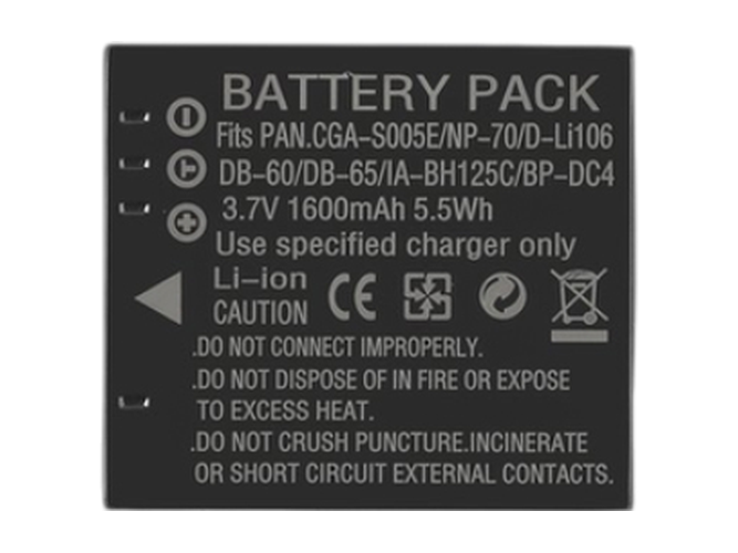 Battery for PENTAX D-Li106