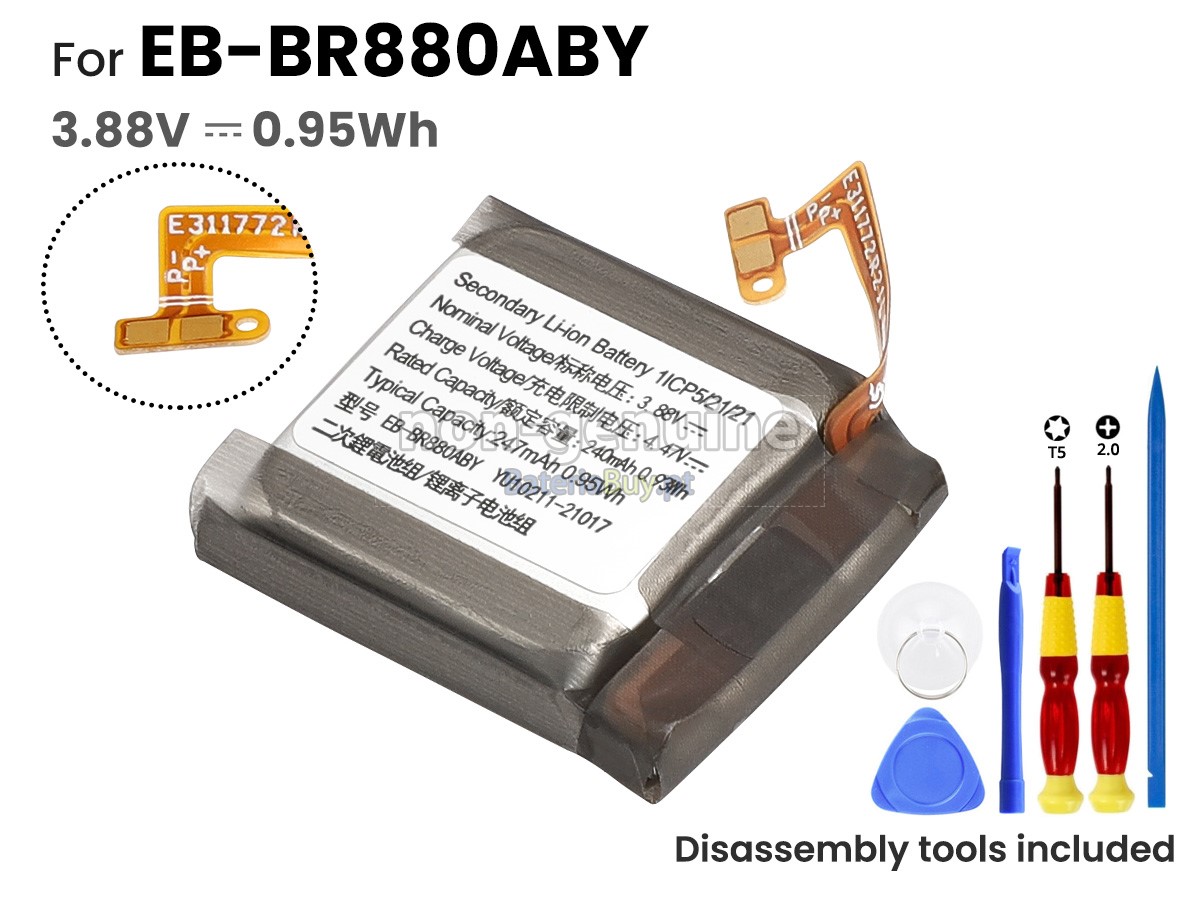 Bateria do relógio Samsung GALAXY WATCH SM-R885U