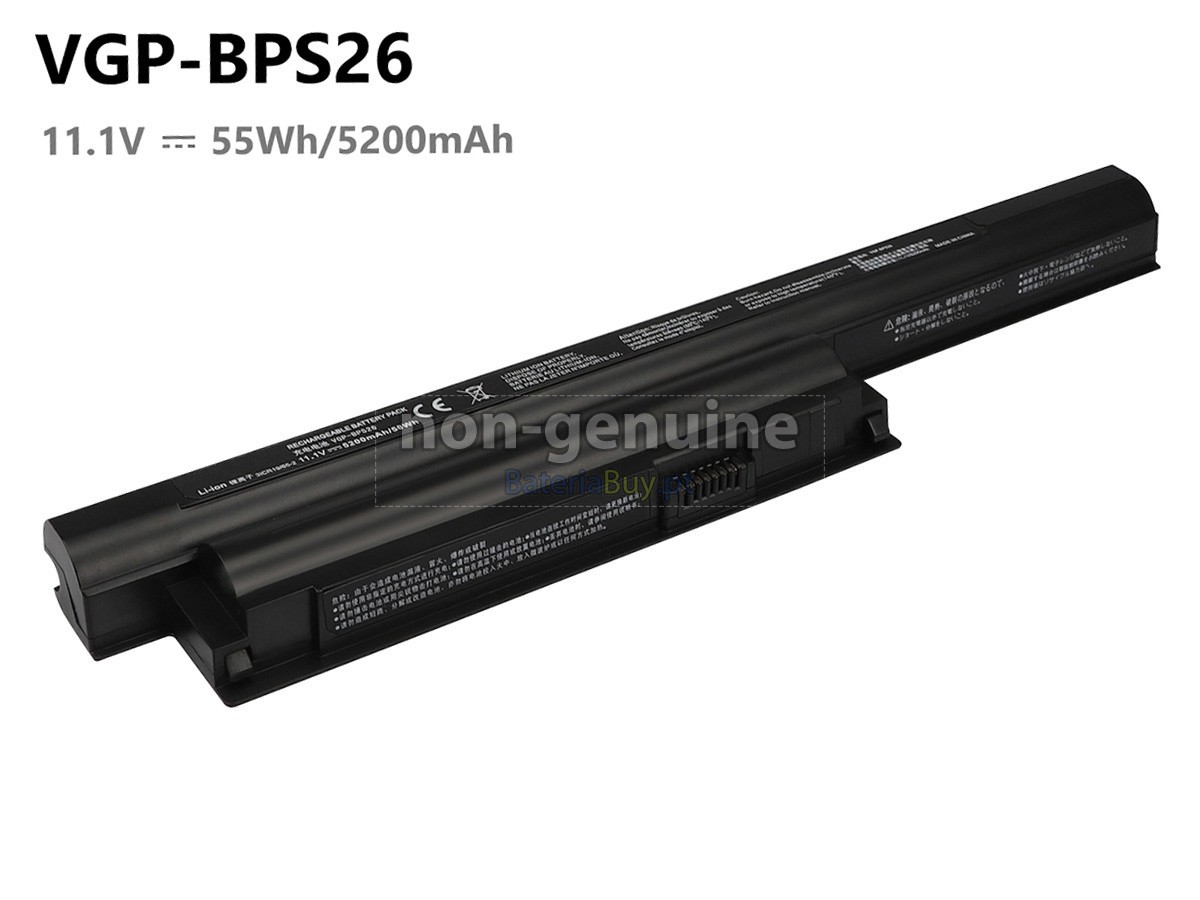 replacement Sony VAIO SVE1511A1EW battery